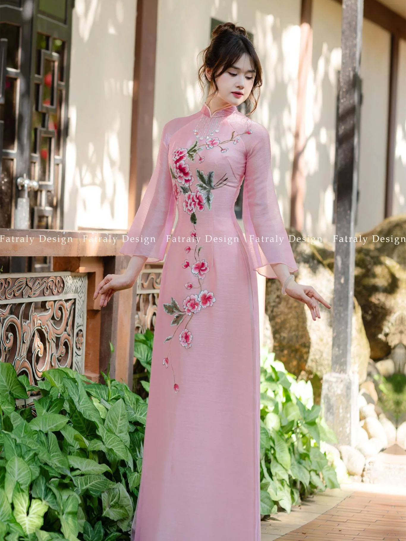 [ADTK 59] Áo dài nữ tơ lót lụa