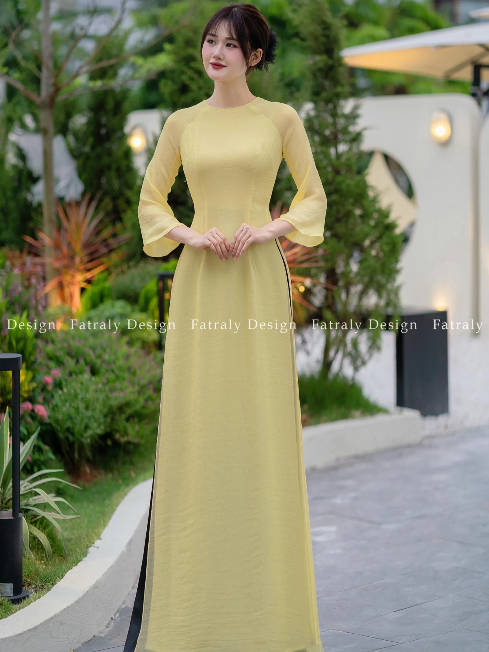 [ADTK 18] Áo dài thiết kế 4 tà cực xinh
